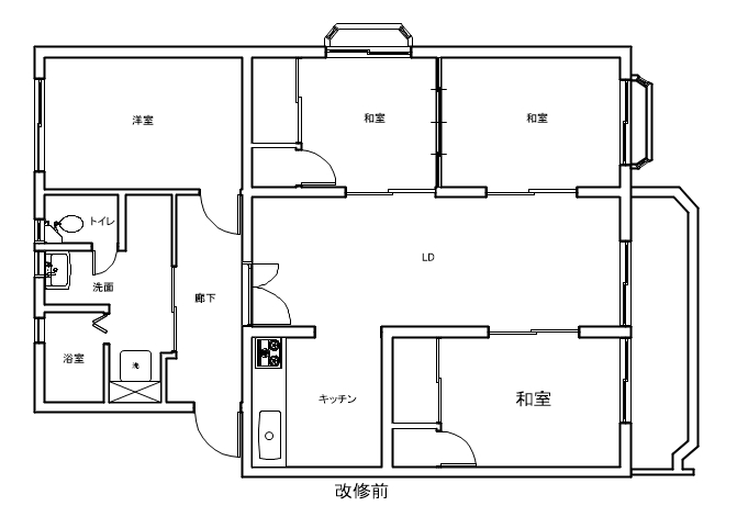 Before平面図